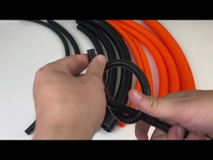 Mobil Kendaraan Fleksibel Tahan Oli Pipa Bergelombang Aus Harness Mobil