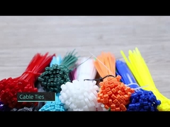 Disesuaikan Plastik Self Locking Wire Velcro Cable Fatener Tie Nylon Cable Tie