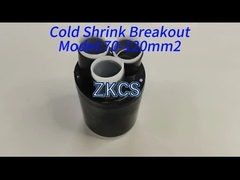 Karet Silicone Cold Shrink Cable Breakout Insulasi Baik Elastomer Tinggi