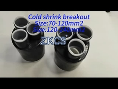 Silikon Karet Multiple Core Cold Shrink Breakout Sepatu Koneksi Kabel Listrik