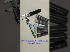 Resistensi Cuaca EPDM Cold Shrink Tube untuk penyegelan dan perlindungan kabel di industri telekomunikasi