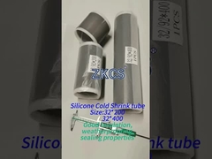 Silikon Hitam Cold Shrinking Tubing untuk Kabel Seal di stasiun basis telekomunikasi
