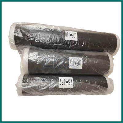 Konektor tipe-N Bahan Karet Silikon Tabung Hitam Dingin yang Disesuaikan