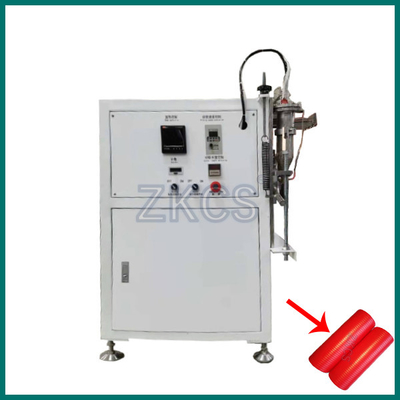 Otomatis PP PE Strip Spiral Winding Machine Hot Air Style 25-150mm