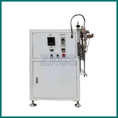 Otomatis PP PE Strip Spiral Winding Machine Hot Air Style 25-150mm