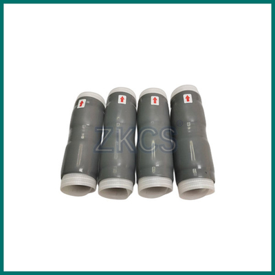 Abu-abu Muda / Hitam Silicone Cold Shrink Tube Isolasi Mekanik Yang Baik