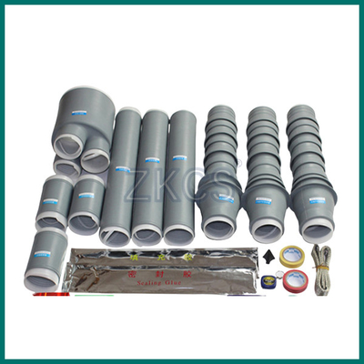 Karet Silicone Cold Shrink Termination Kits Untuk Kabel XPLE 33KV Luar Ruang
