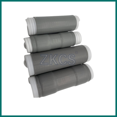 Struktur tabung silikon elastis tinggi Cold Shrink dengan mastic terintegrasi