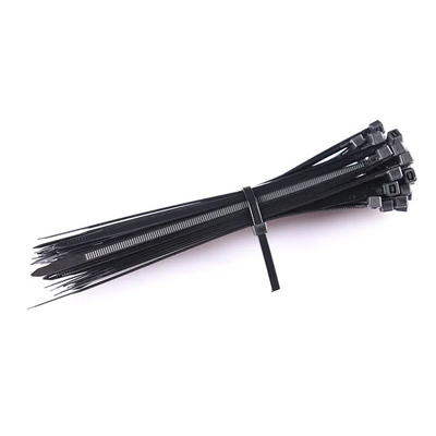 Zip Self Locking Nylon Cable Ties Awet Menggunakan 3.6 X 100mm Hitam Putih Multi Warna