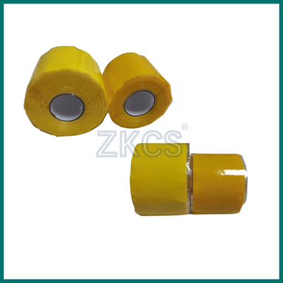 19mm Flame Retardant Cold Shrink Kabel Aksesoris Self Fusing Silicone Tape