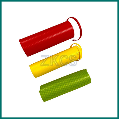 104mm Diameter Plastik Spiral Tube Dengan PP Supporting Core Untuk Cold Shrink Tube