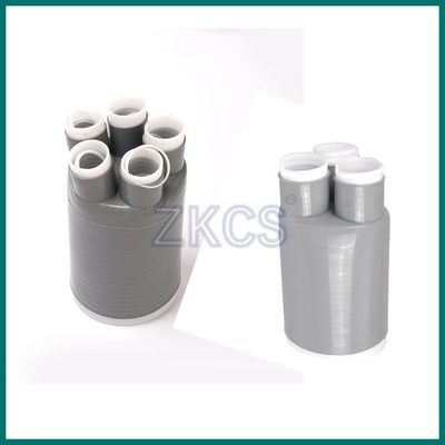 Multi Core Cold Shrinkable Isolating Cable Breakout Boots Untuk Melindungi Dan Segel Crotch Area
