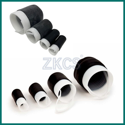 Tutup End End Epdm Cold Shrink Cap diposisikan di ujung berbagai kabel