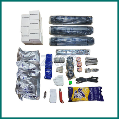 Tiga Core Silicone Rubber Isolated Cold Shrink Joint Kit Series untuk kabel listrik dengan nilai 8,7 ∼35 kV