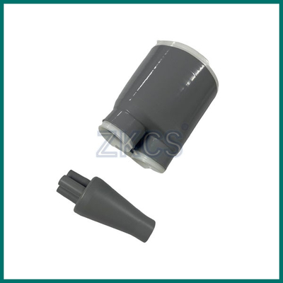Karet silikon abu-abu gelap 3 Way Cold Shrink Kabel Breakout Boot untuk perlindungan fase kabel individu