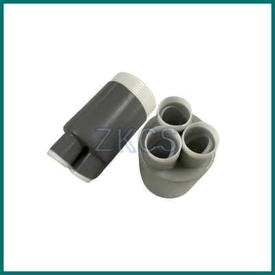 Multi Core Cold Shrinkable Isolating Cable Breakout Boots Untuk Melindungi Dan Segel Crotch Area