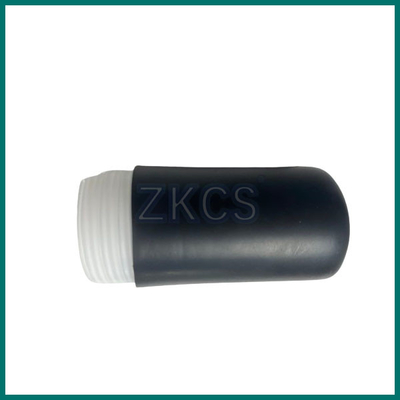 Hitam Cold Shrink EPDM End Cap Untuk Untuk kawat lapis baja dan tenunan kabel lapis baja penyegelan