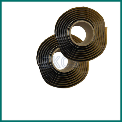 Pita mastic tahan air 63mm * 0,6m/penggunaan dengan pita PVC untuk penyegelan kabel