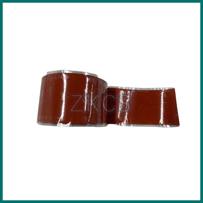 Tahan busur abu-abu/hijau/merah Pita Silicone Self-Fusing untuk pembungkus isolasi kabel listrik
