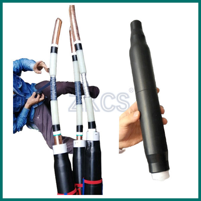 11KV Outdoor Cold Shrinkage Single Core Intermediate Connectors Untuk Industri Listrik