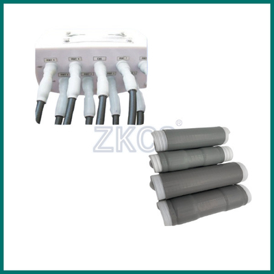 Hot Sale 25 * 150mm abu-abu Cold Shrink Mastic Tabung Bulat Untuk RF Konektor