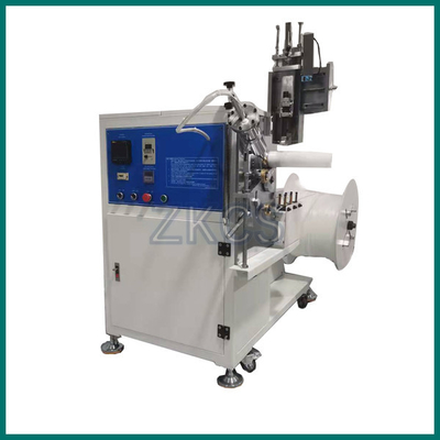 Pemanasan Udara Panas 1.5 Kw Mesin Spiral Plastik Winding 1400rmp Untuk Pp Pe Support Tube