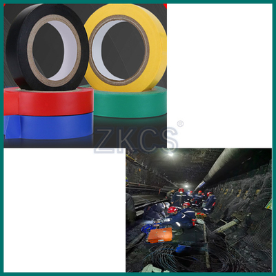 Pita Isolasi Listrik PVC Tahan Lama untuk Terowongan dan Tenaga Listrik 0,75 Inci