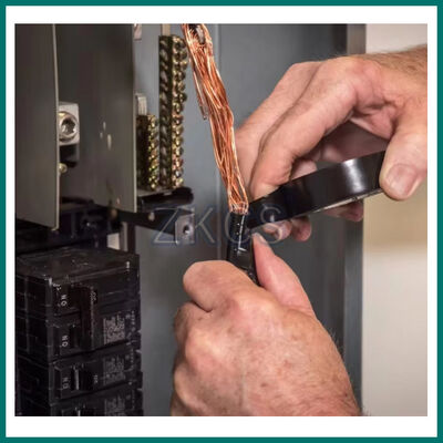 Elongasi Saat Putus ≥ 150 Persen Tipe selotip isolasi Ketahanan Suhu 180 Derajat Celsius Selotip Listrik Tahan Panas