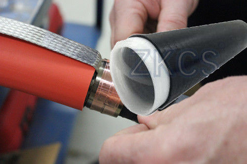 70mm EPDM Cold Shrink Tube Untuk Rasio Inti Spiral Multi Panjang CST