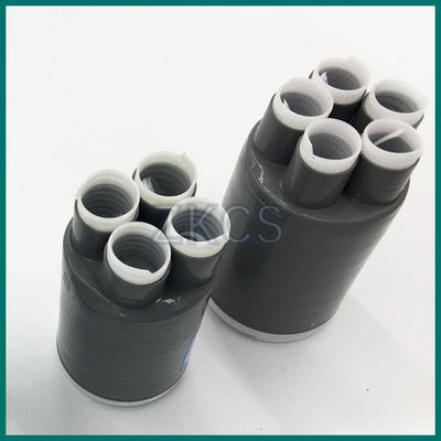 35KV Silicone rubber Five Finger cable breakout grey Untuk Industri Daya Isolasi Kabel