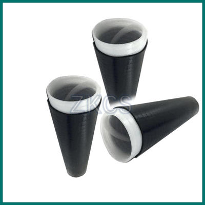 ROHS Standard Black Cold Shrink Tube Sleeve Untuk Industri Telekomunikasi