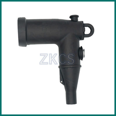 Sepenuhnya Insulated 15kv Cold Shrink Cable Accessories 200A Cable Elbow Connector