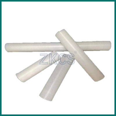 80mm Panjang Otomatis Buckled Plastik Spiral Tabung Untuk Tabung Mengembang