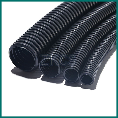 ROHS Anti Twist Black Corrugated Flexible Hose Cable Conduit Pipa Selang Bergelombang