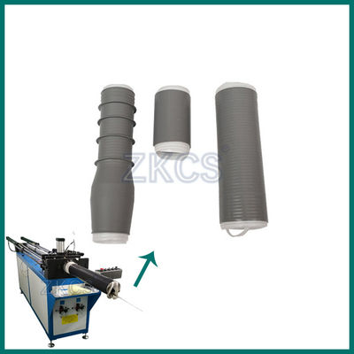 24KV Indoor Cold Shrink Termination N Type Connector Insulation Tube untuk kabel listrik tegangan rendah